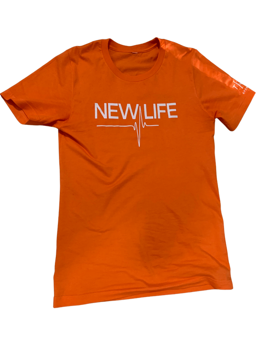 🔥 NEW LIFE – Orange Sherbet Tee - LIMITED EDITION- NO RESTOCKS